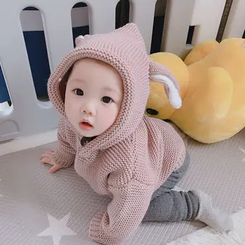 

New Baby Coats Girl Infant Jacket Warmer 6M-4 size Newborn Outerwear Autumn Winter 9BA043
