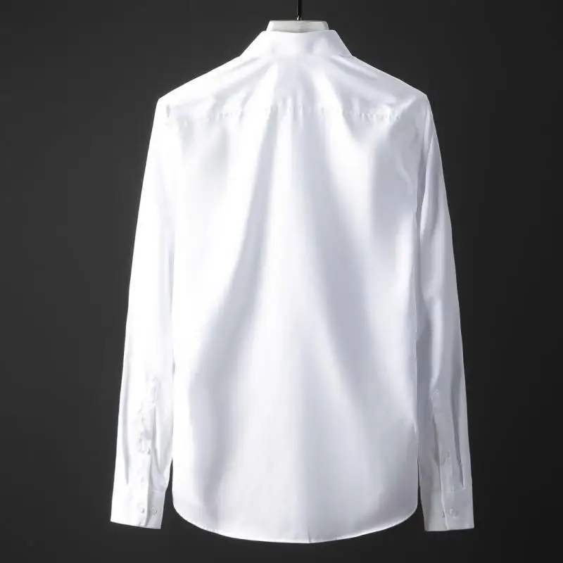 Minglu хлопок мужская рубашка Camisa Masculina модная смоляная печать с длинным рукавом мужская рубашка приталенная мужская рубашка
