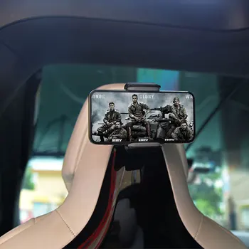 

Car Seat Hook Mobile Phone Bracket Back Chair Rack Hanger Phone Holder Interior Modification For Tesla Model S X Accessories