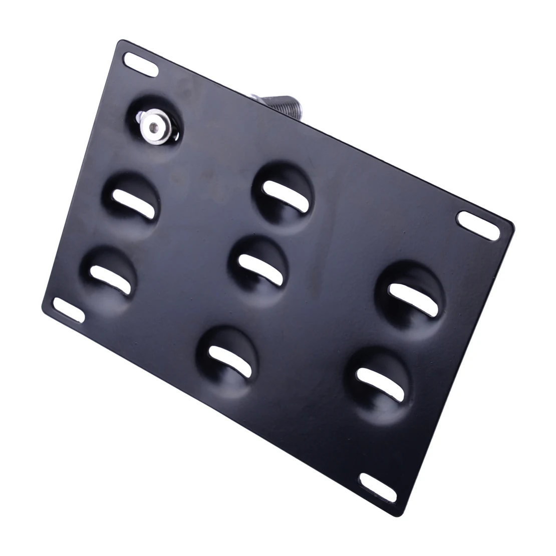 Fit Car Front Bumper Tow Hook License Plate Mounting Bracket For BMW Aluminum BN