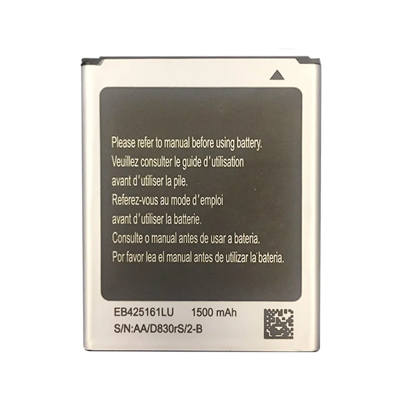 

New EB425161LU Battery for Samsung Galaxy ace 2 i8160 Trend Duos s7562 s3 mini i8190 S7580 Ace 2 3 Duos GT-S7GT-S7272 phone