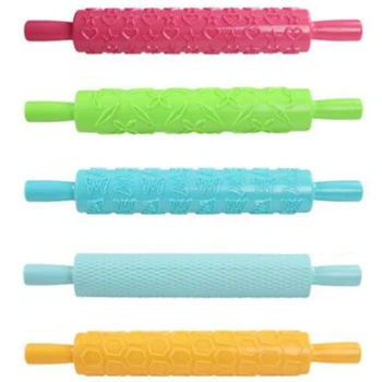 

Bakery Cake Making with Variate Design Pattern Embossed Roll Staff - 12Pcs