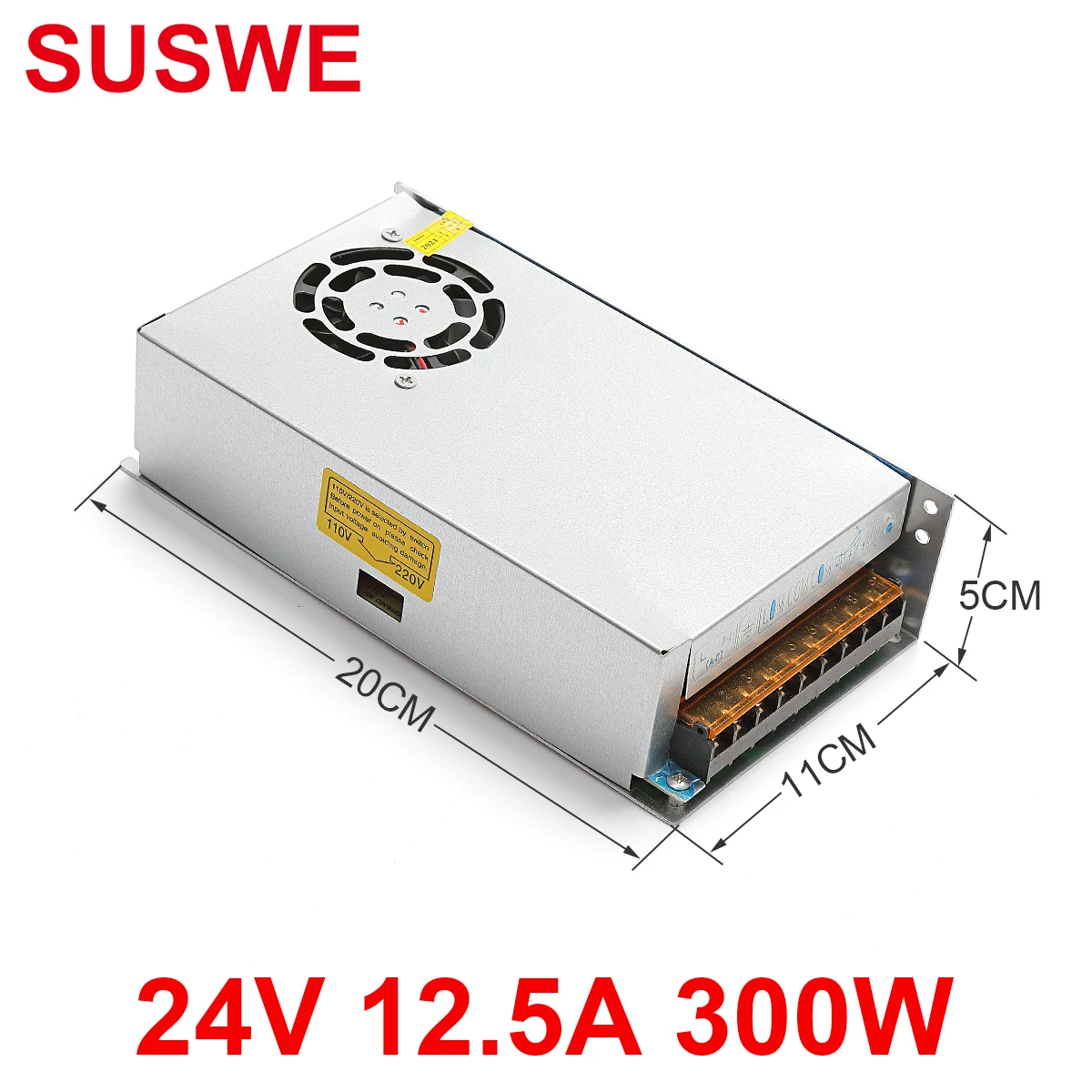 Светодиодный драйвер 24 V DC напряжение 25 W 48 w 100 480 5A 10A 30 a Регулируемый источник