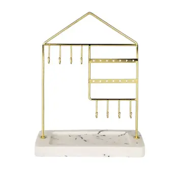

Jewelry Display Stand Rack Necklace Earrings Storage Organizer Show Holder Decor