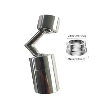 

Faucet Aerator Nozzle Universal Dual Mode Kitchen Tap Swivel Filter Copper Anti Splash Water Saving 720 Rotatable Bathroom Sink