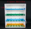 1:64 Underground Parking Lot  4 Layers Display Cabinet For Model Car Storage Box Scene Decoration 1