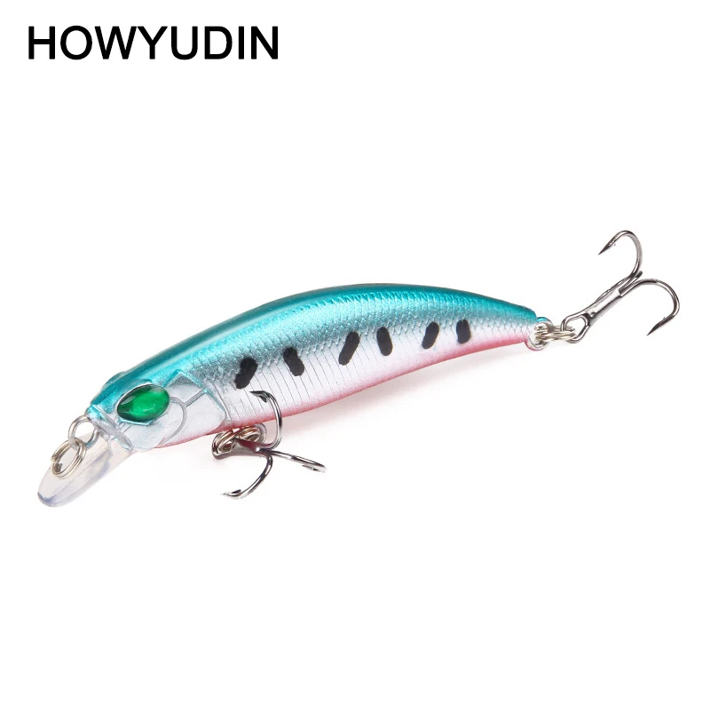 

1Pcs Small Minnow Fishing Lure Isca Artificial Quality Hard Lure Wobbler Leurre Peche Fishing Lures Laser 7cm 4g Plastic Baits