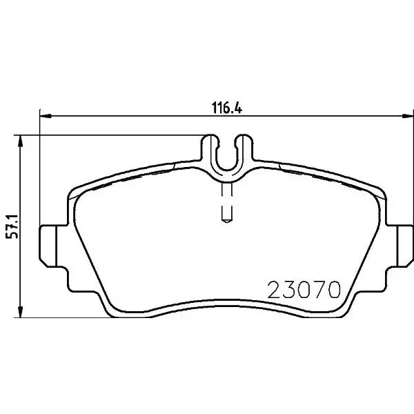 Disc brake pads front. A-KLASSE (W168) A-CLASS (W168 | Автомобили и - Цена: 
