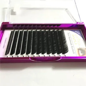 

B C D 0.15mm 0.20 thinkness Mix length Ellipse Flat Eyelash Extensions Saving time Grafting Easily soft natural lash vendors