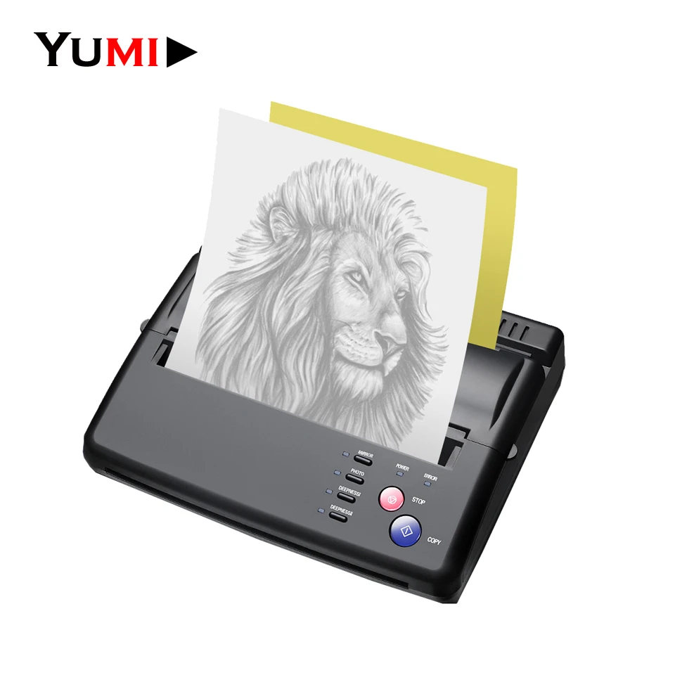 

Tattoo Transfer Machine Device Copier Printer Drawing Thermal Stencil Maker Tools For Tattoo Photos Transfer Paper Copy Printing