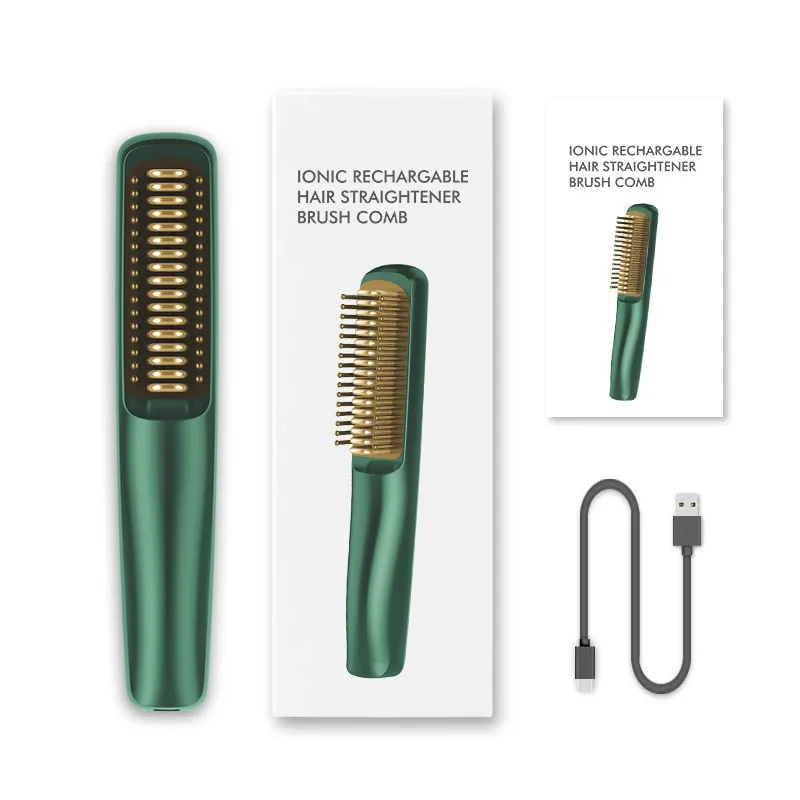 cordless straightener brush