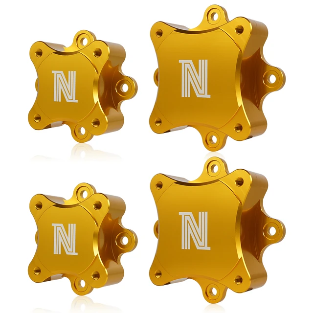 NICECNC ATV Front 185mm Rear 145mm Wheel Hub Centric Spacer For Yamaha