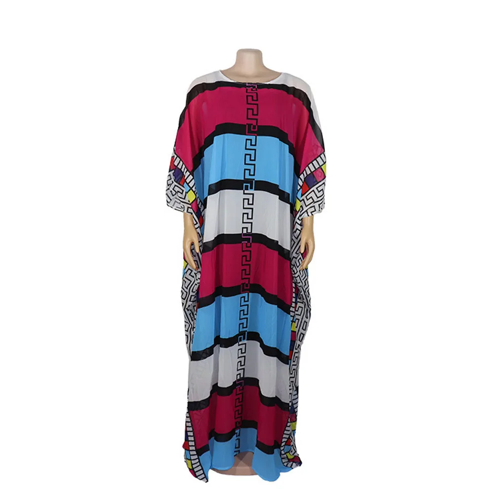 African dress for women Kaftan maxi dress dashiki bubu chiffon gowns for party big plus size