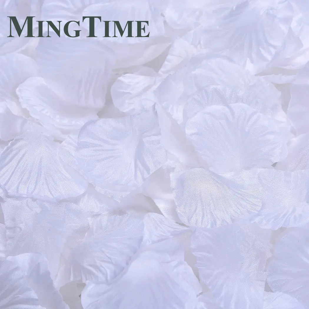 100pcs Colorful Silk Rose Petals - Romantic Table Confetti