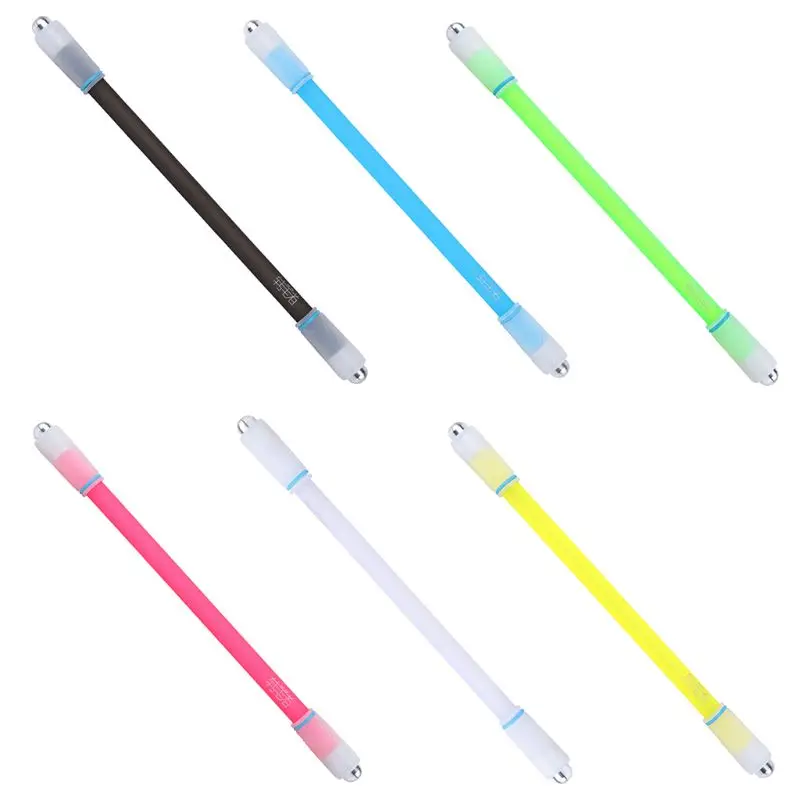 

Flash Glow Spinning Rotating Pen with LED Light Play Game for Kids Children Toy