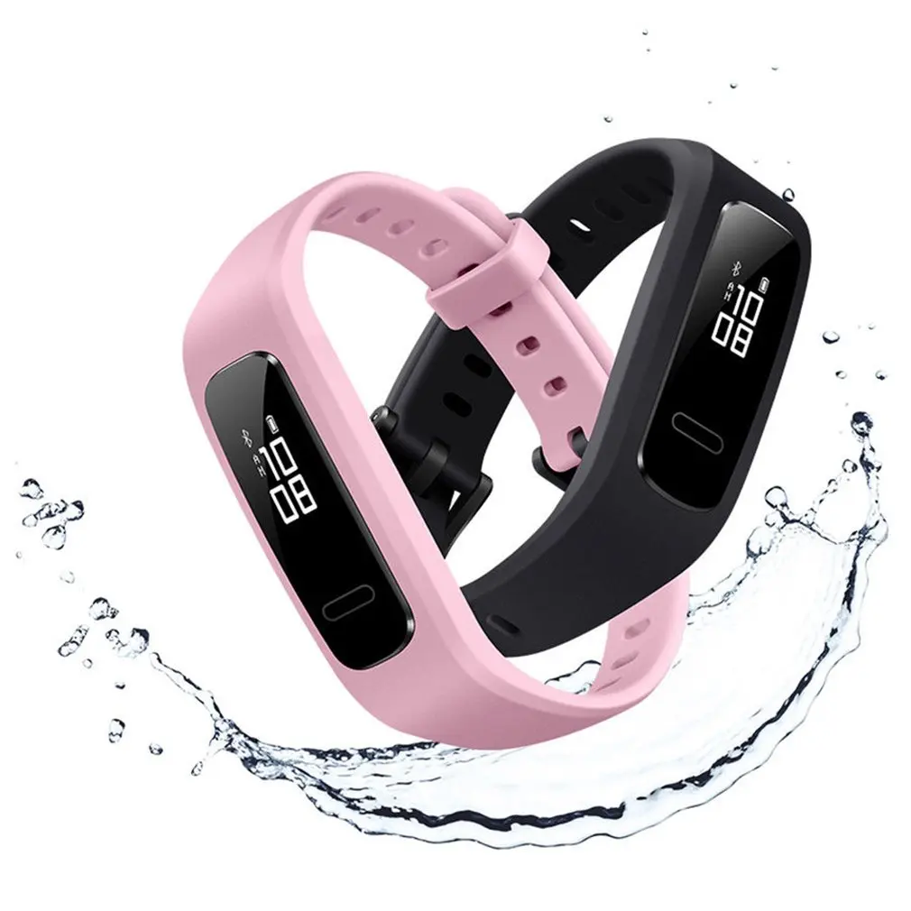 Оригинальный Смарт браслет Huawei Band 3e Running Genius Swimming с водонепроницаемой пряжкой для