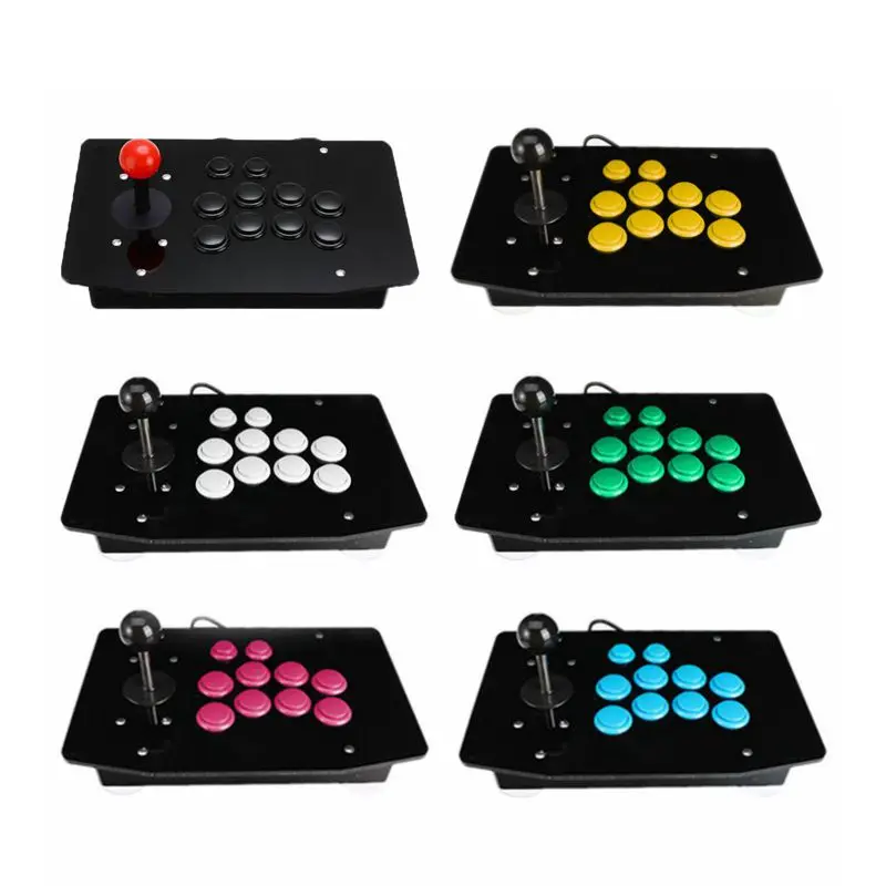 2021 NEW Arcade Joystick USB Fighting Stick Gaming Controller Gamepad Video Game For PC Desktop Computers 6 Colors for choose