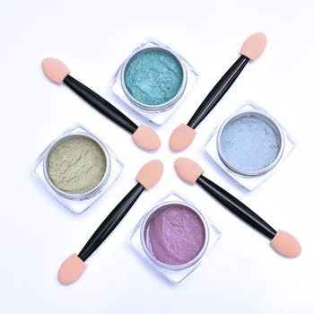 

BEAUTYBIGBANG 1g Mirror Nail Glitters Powder Chrome Pigment Manicure Nail Art Decoration