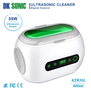 

600ml Digital Control Ultrasonic Cleaner Household Ultrasound Bath for Jewelry Watch Chains Eyeglasses