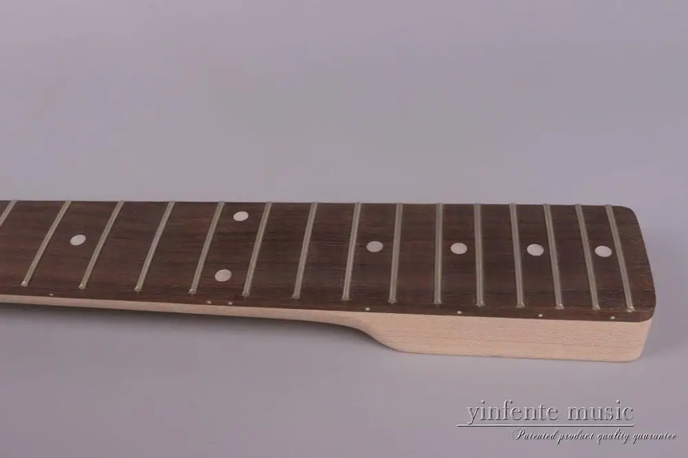 Yinfente Электрогитара шеи 21 лада 25,5 дюймов клен DIY гитарный гриф части