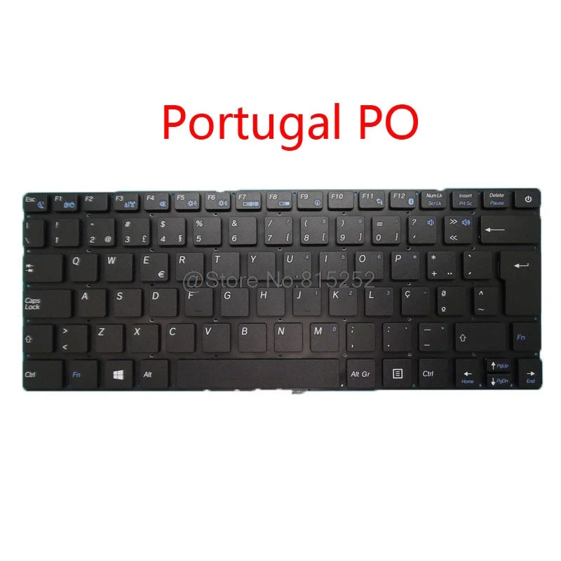Ноутбук UK PO LA IT JP клавиатура для Chillblast Helios 3 i7 i5 Португалия Великобритания
