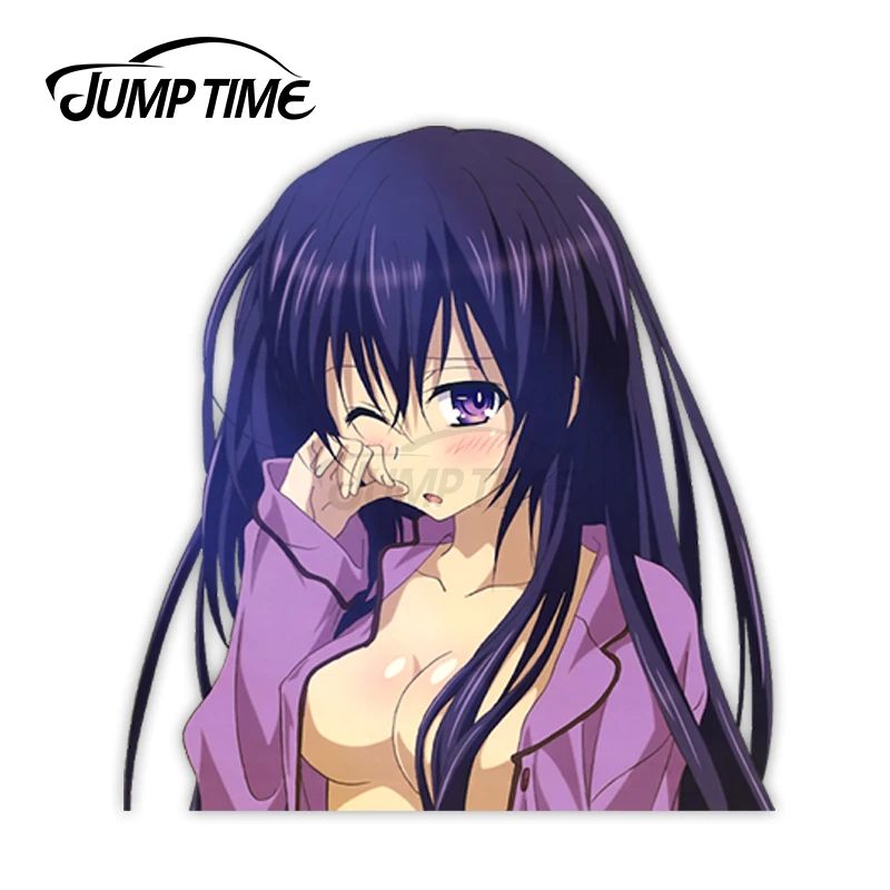 Виниловая наклейка для девочек в стиле аниме Прыгай во время свидания с