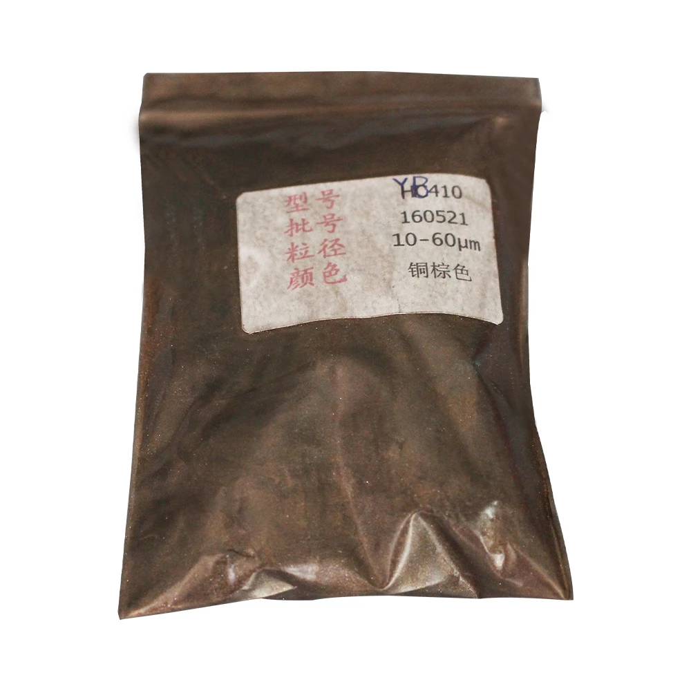 Pearl Powder Coating Natural Mineral Mica Dust Type 410 Pearlized Pigment DIY Dye Colorant 10/50g for Soap Eye Shadow Cars Craft
