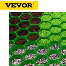VEVOR – pavage d'herbe robuste et perméable, 4 pièces, grille de sol pour les emplacements de Parking, accès aux routes, extérieur pour les jardins sur le toit, usine