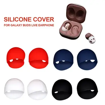 

1 Pairs Silicone Ear Pads For Samsung Galaxy Budds Live Wireless Earphone Protective Case Cover Earbuds Caps Accessories