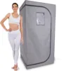 Full Body Sauna Tent With Include Fold Chair Not Include Steam Generator Home Sauna Bath Stainless Steel Pipe Support Only Tent 3