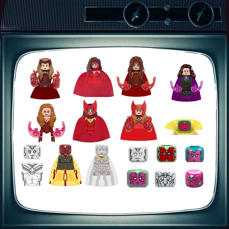 Фигурка героя фильма WM Block WM6115 конструктор совместим с MOC голова развивающие