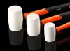 8oz White Rubber Hammer Wear-resistant Tile Hammer with Fiberglass Handle Massage Relax Hammer 1