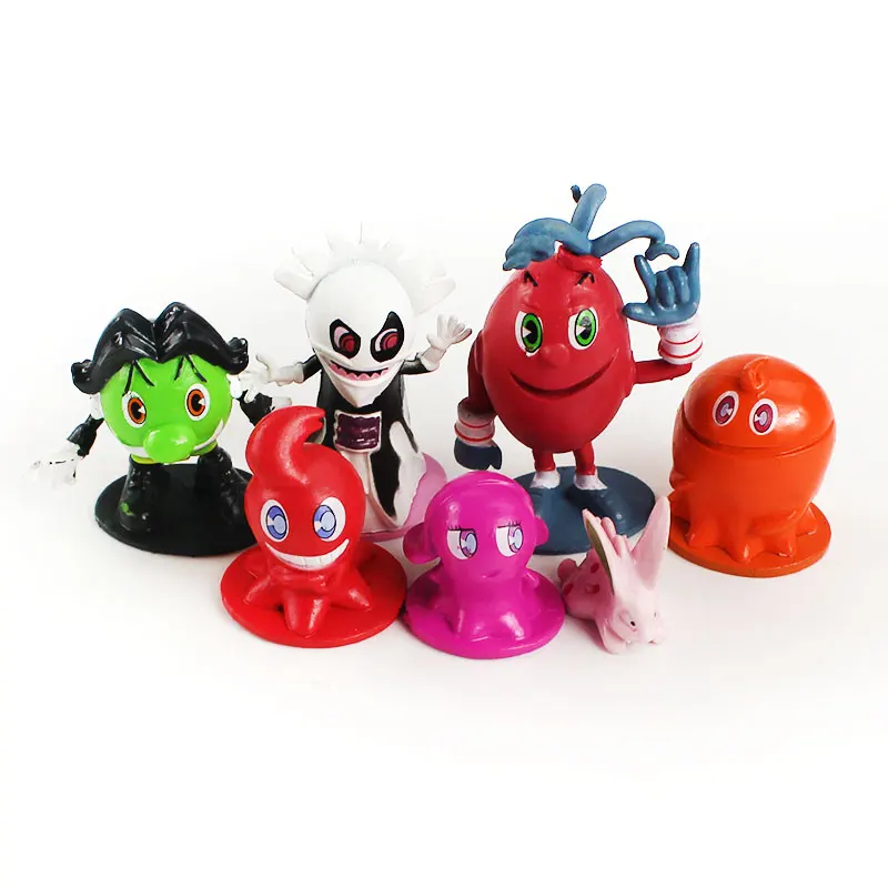 12 Стиль/Набор игровой пэкмен рисунок Pacman PVC Моделя с хорошим спросом коллекции