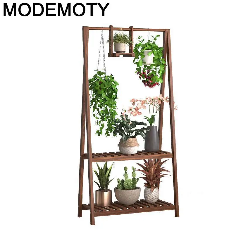 Полки Soporte Plantas Interior Escalera Decorativa Madera Rak Bunga для комнатных растений полка балкона