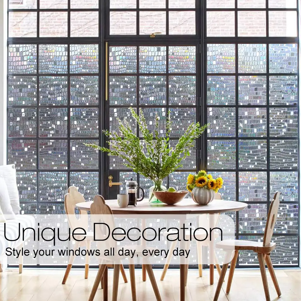 Rabbitgoo без клея статичный клеящийся для личного пространства стекло 3D decorativestied