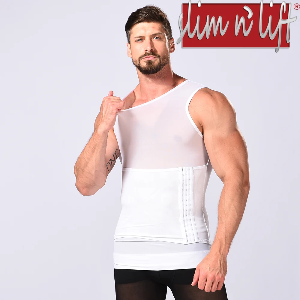 

Male seamless weight loss gauze vest