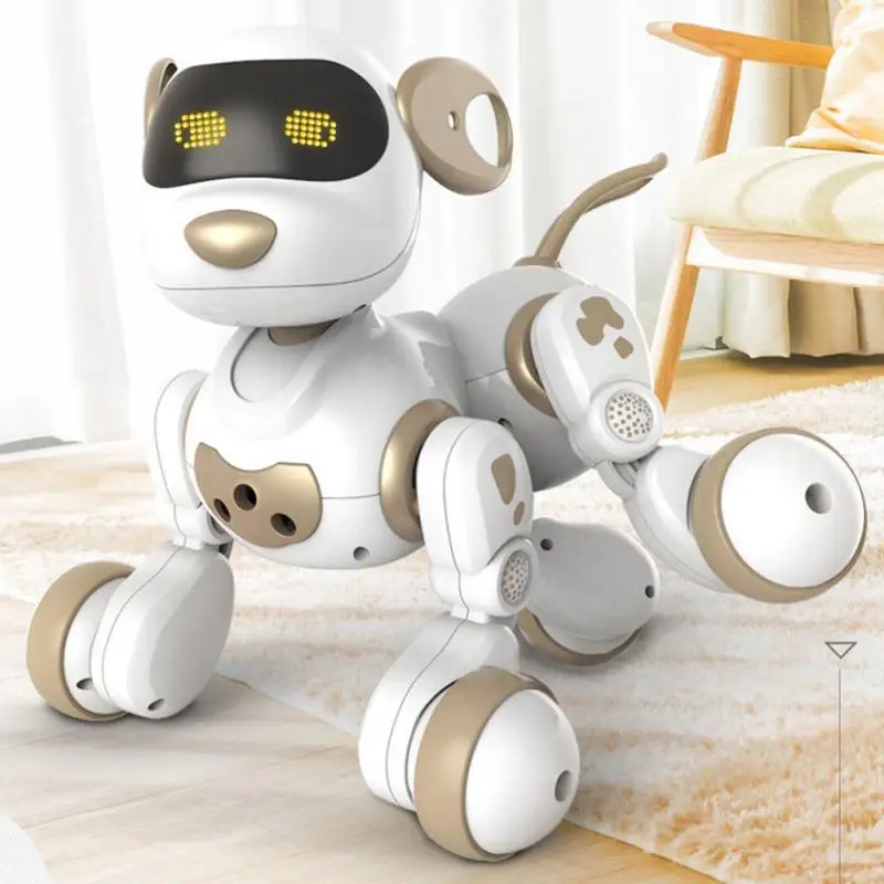 LE NENG TOYS K16A Electronic Animal Pets RC Robot Dog Voice Remote Control Toys Music Song Toy smart robot for kids xmas gifts LE NENG TOYS K16A Electronic Animal Pets RC Robot Dog Voice Remote Control Toys Music Song Toy smart robot for kids xmas gifts