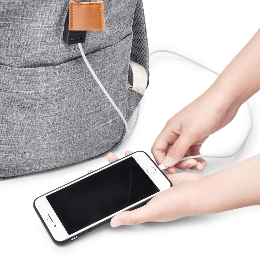 Сумка для детских подгузников, сумки для детских колясок, USB Большая емкость, водонепроницаемый Набор сумок для подгузников, дорожный рюкзак для беременных