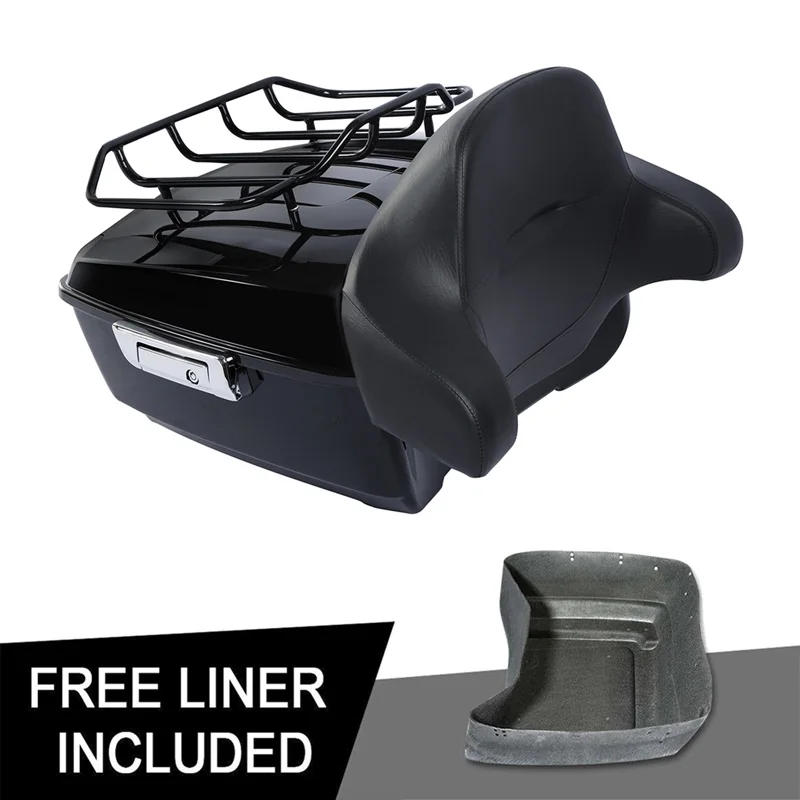 Багажник для мотоцикла King Pack багажная стойка спинка Harley Tour Pak Touring Road Glide Street 2014-2019 |