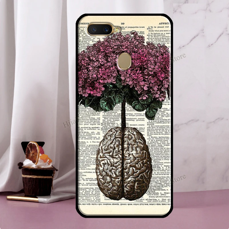 Medical Human Organs Brain Kidney Phone Case For OPPO A15 A91 A3S A5S A1K A52 A72 A5 A9 A31 A53 2020 A83 F5 Reno 4 Pro Z 2Z a cases for oppo phones