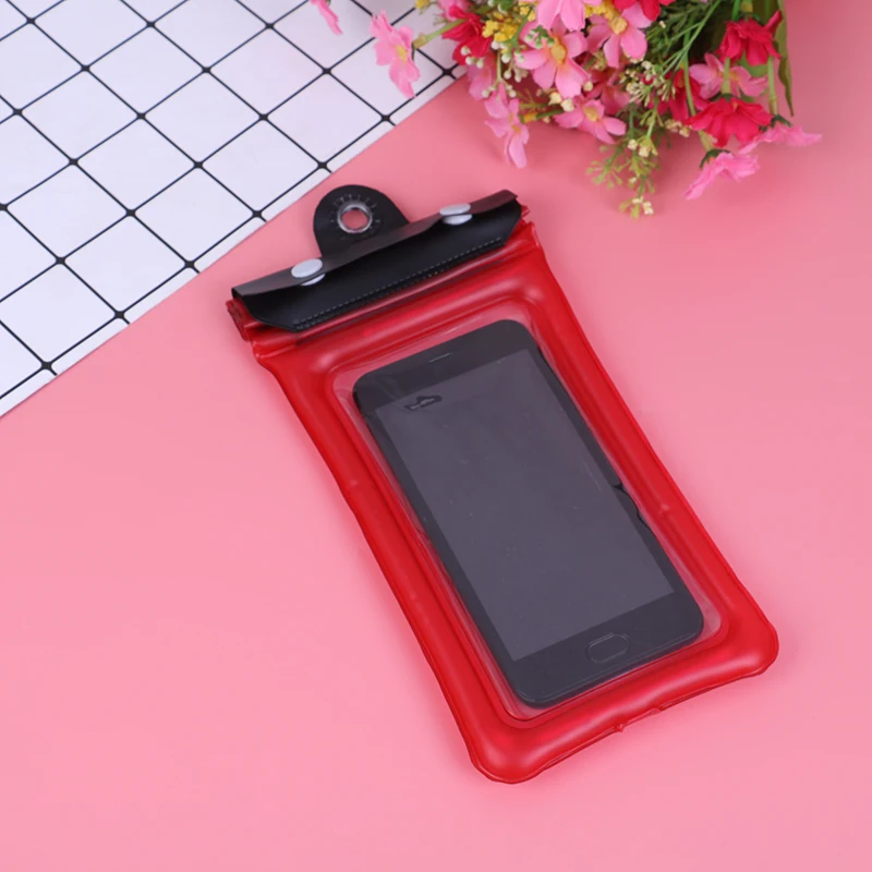 1 шт. Универсальный ПВХ водонепроницаемый мобильный чехол для телефона прозрачный ПВХ герметичный подводный сотовый смартфон плавательный чехол