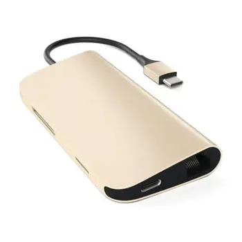 

USB adapter Satechi Aluminum Multi-Port Adapter 4K with Ethernet