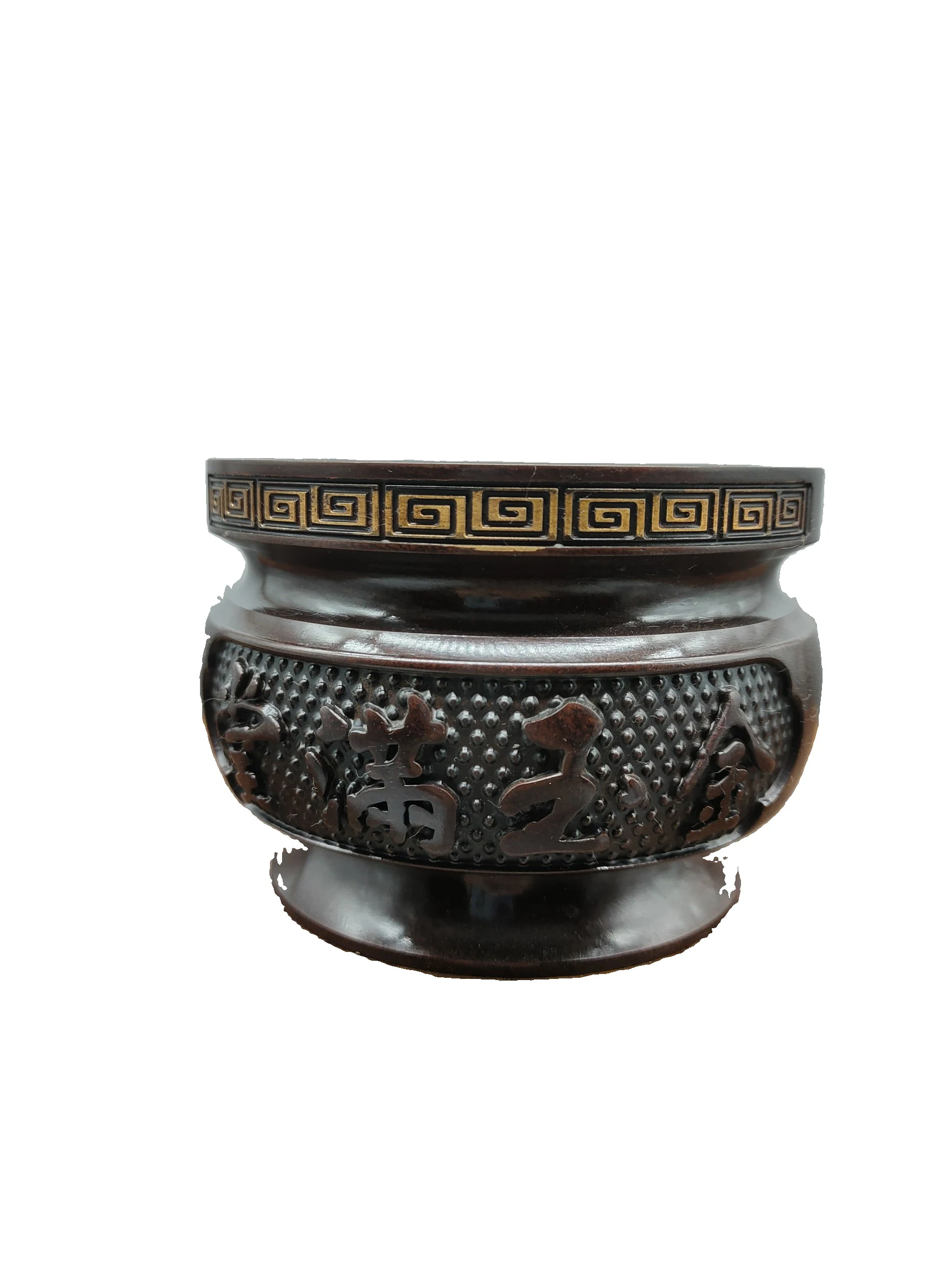 Laojunlu Antique Copperware Collection Cai Jin Bao Stove Imitation Bronze Masterpiece Of Solitary Chinese | Дом и сад