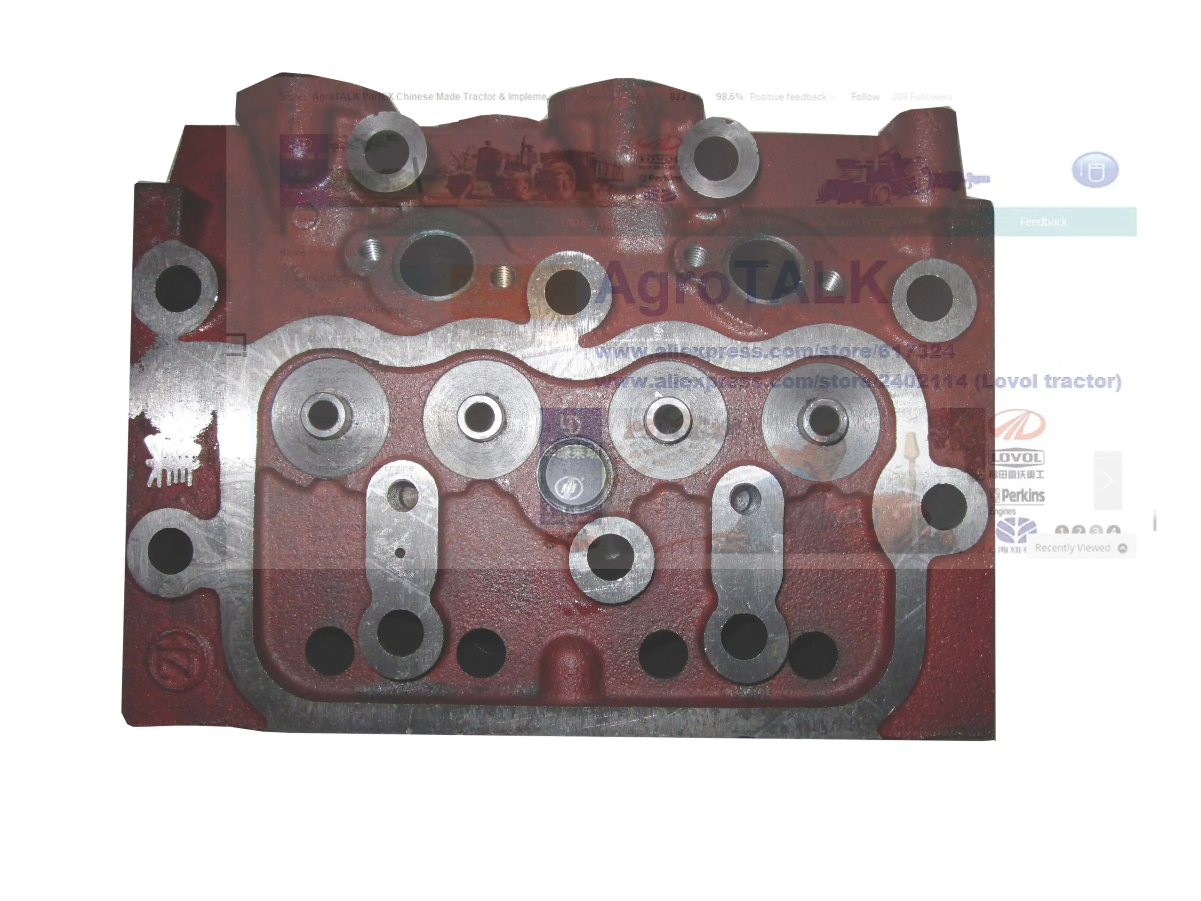Fengshou FS180 FS184, Ремонтный комплект для обновления swirl J285T до направления впрыска типа