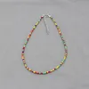 Collier ras du cou Simple en perles de rocaille pour femmes, Collier de bohème coloré fait à la main, cadeau de bijoux