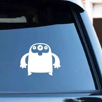 

Creative A Step Stool Monster Car Decal Vinyl Car Styling Decal Sticker Art Design Pattern Car Accessories For Windshield