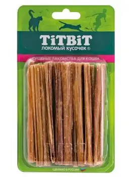 

TiTBiT Кишки говяжьи Б2-S для кошек, S