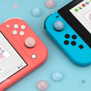 

Jellyfish Switch Thumb Grips Case JoyCon Joystick Cap Silicone Cover Shell Thumbstick Case For Nintendo Switch Lite Accessories