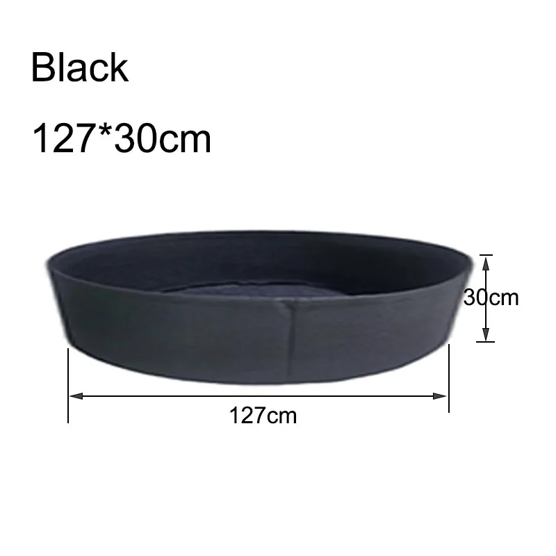 6 Size Round Shape Vegetable Plants Grow Bag For Home Garden Cultivation Pot Fabric  Fruit   Growing Bags Planter 