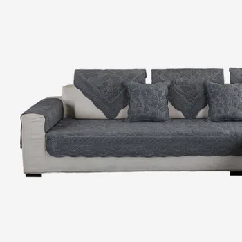 

Lily Decorative Sofa Cover Embroidery Sofa Towel Anti-dirty Sofa Couch Cover Protector Sofa Cover Slip-resistant Sofa Towel
